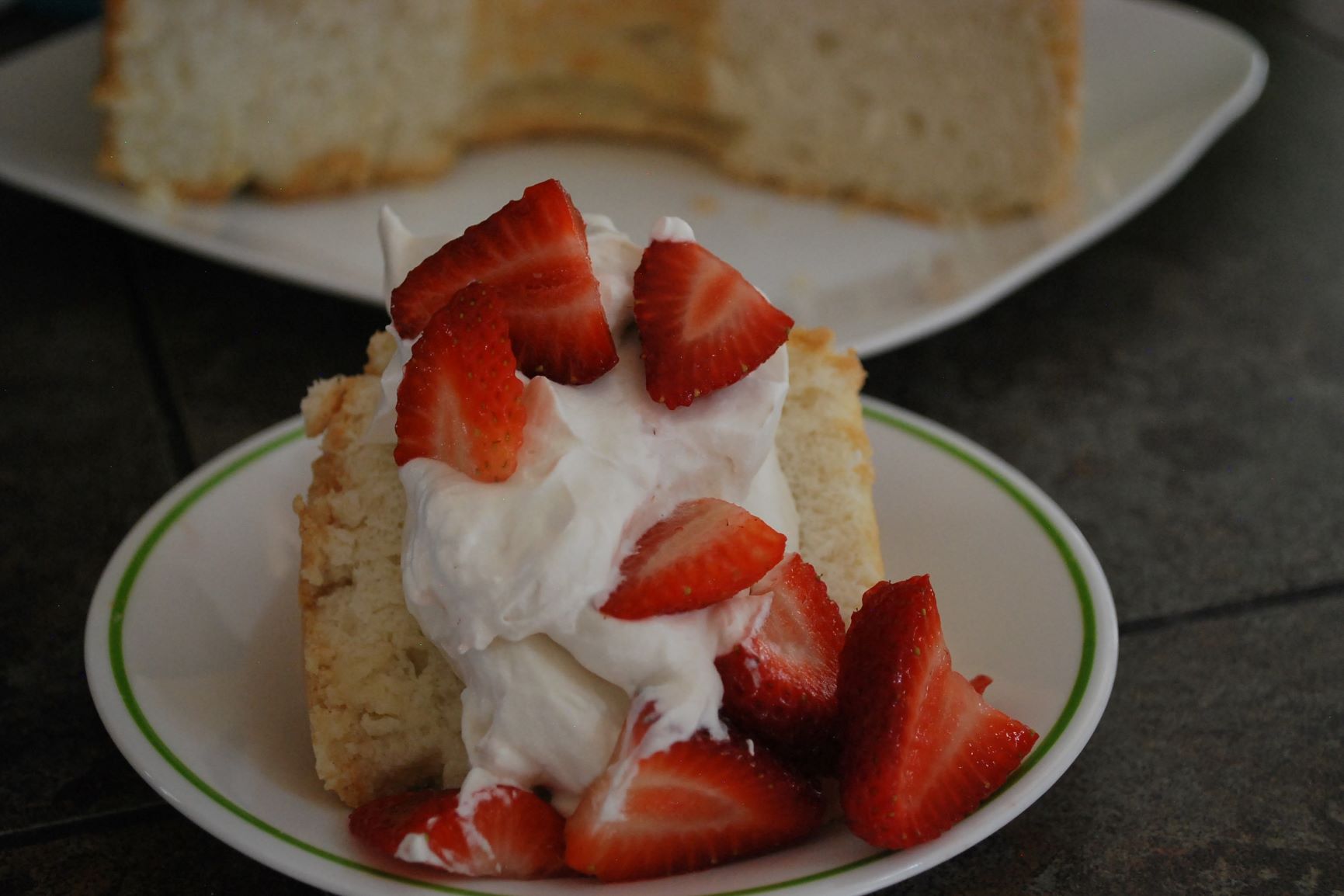 Angel food cake